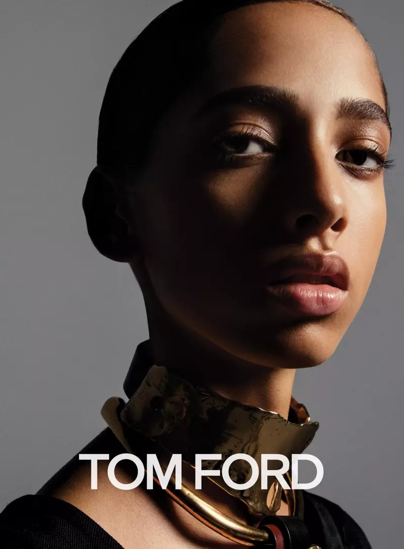 Yasmin Wijnaldum a Tom Ford Beauty számára 2016 ősz-tél