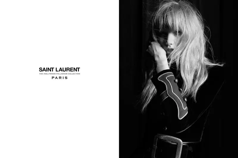 Изображение из рекламной кампании Saint Laurent Palladium 2016.