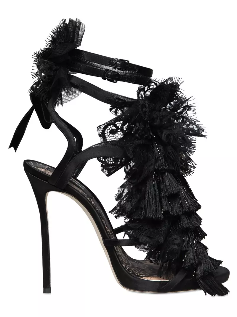 DSquared2 120MM Lace & Satin Sandals