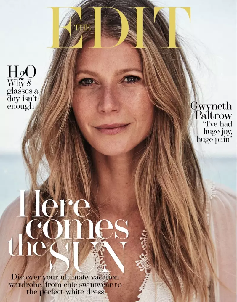 Gwyneth Paltrow në kopertinën e The Edit 1 qershor 2017