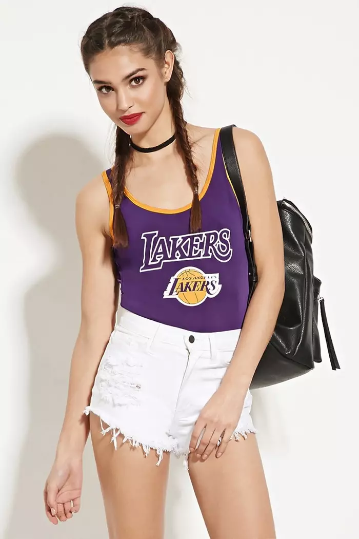 Lailai 21 LA Lakers Bodysuit