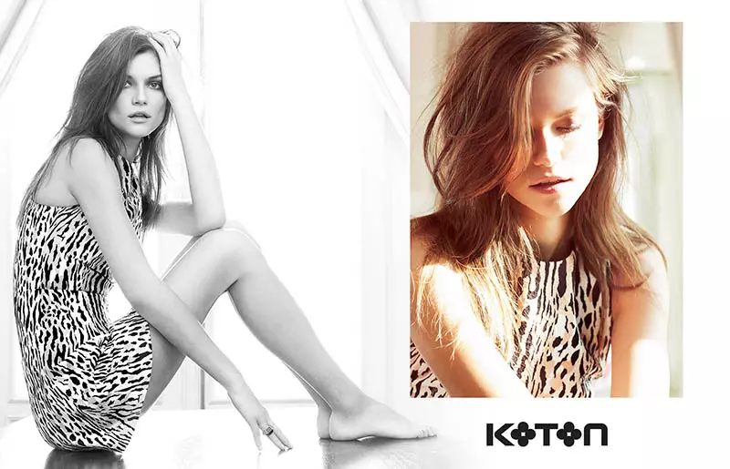 Kasia Struss Gets Sunny for Koton Spring 2014 Ads của Emre Dogru