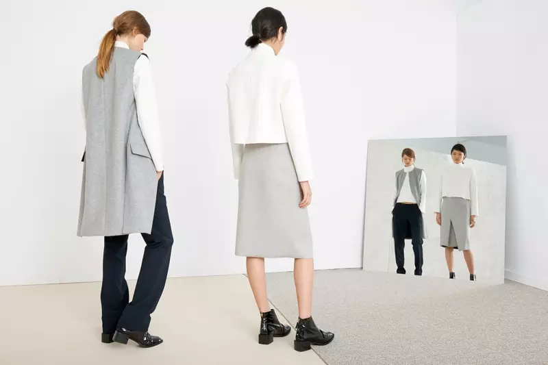 Kasia Struss + Chiharu Okunugi Zara's November Lookbook үчүн модели