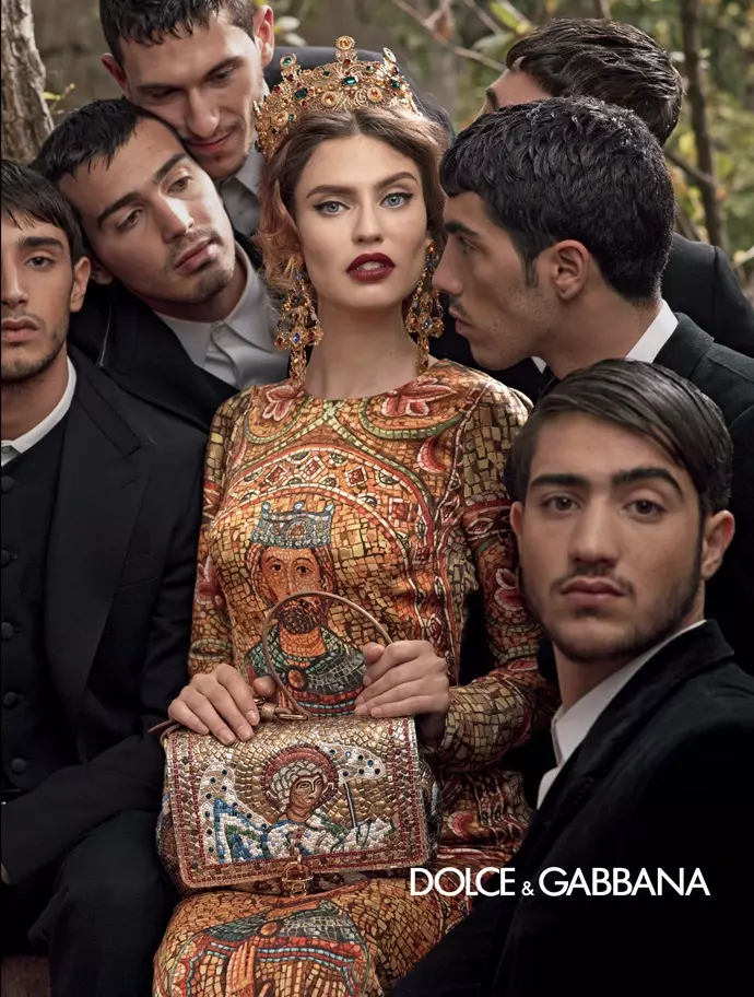 Dolce & Gabbana servieren Drama für die Herbstkampagne 2013 mit Bianca, Monica, Andreea und Kate