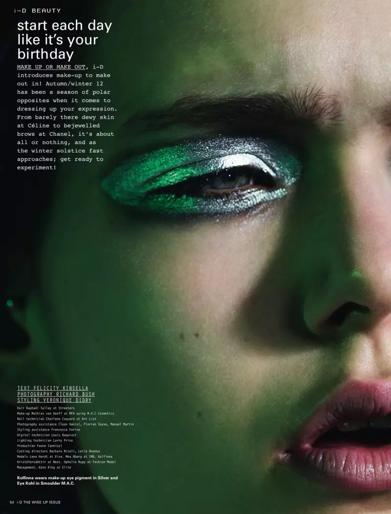 Kolfinna Kristófersdóttir, Kate King, Ophelie Rupp and Others Star katika i-D Shoot ya Richard Bush