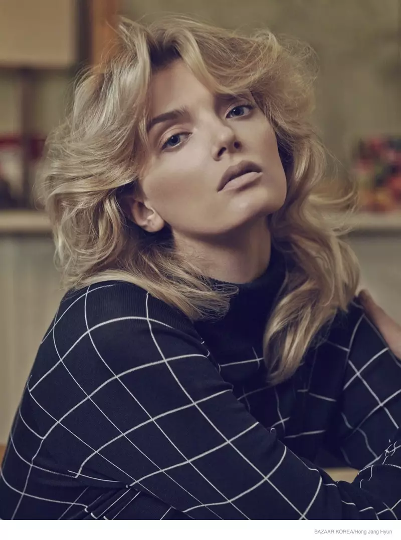 Bella Donna: Harper's Bazaar Korea üçün Hong Jang Hyun tərəfindən Lily Donaldson