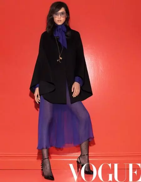 Liu Wen s'attaque aux collections de printemps de Vogue China