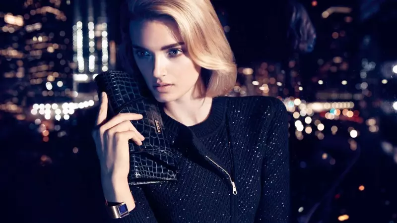 Lily Donaldson Fronts Hugo Boss دەم ئېلىش 2013 ئېلانلىرى