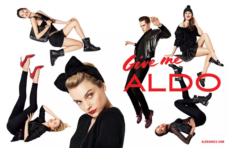 Aldo Taps Lily Donaldson, Jourdan Dunn, Jessica Stam и други за рекламите за есента на 2013 г.