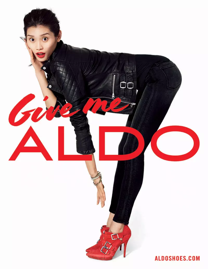 Aldo 為 2013 年秋季廣告挑選 Lily Donaldson、Jourdan Dunn、Jessica Stam 等人