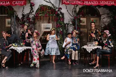 UDolce kunye noGabbana baBhiyozela uBomi baseTaliyane ngeNtwasahlobo ka-2016 yeentengiso