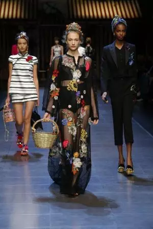 Dolce & Gabbana Primavera 2016 | Semana da moda de Milán