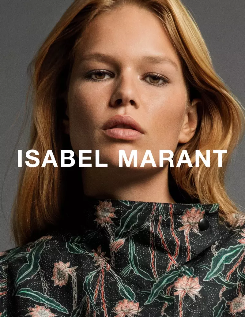 Anna Ewers protagoniza a campaña primavera-verán 2017 de Isabel Marant