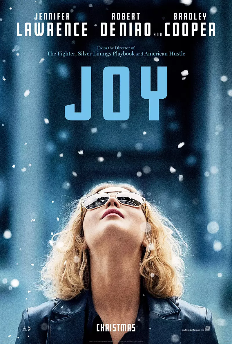 Jennifer Lawrence en el cartel de JOY. Foto: 20th Century Fox