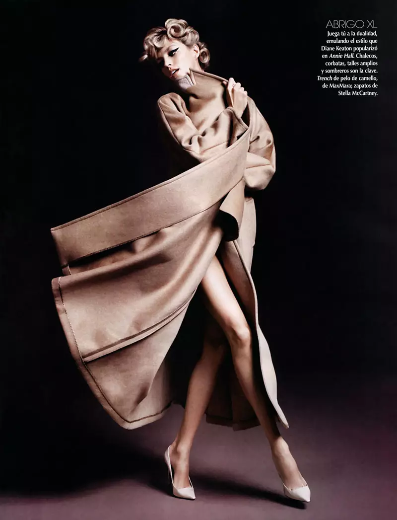 Anja Rubik por Vogue Latin America oktobro 2010 de Marcin Tyszka