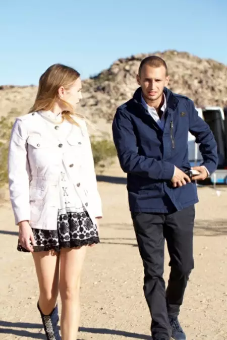 Sinamahan ni Dylan Penn si Brother Hopper sa Spring 2016 Campaign ni Fay