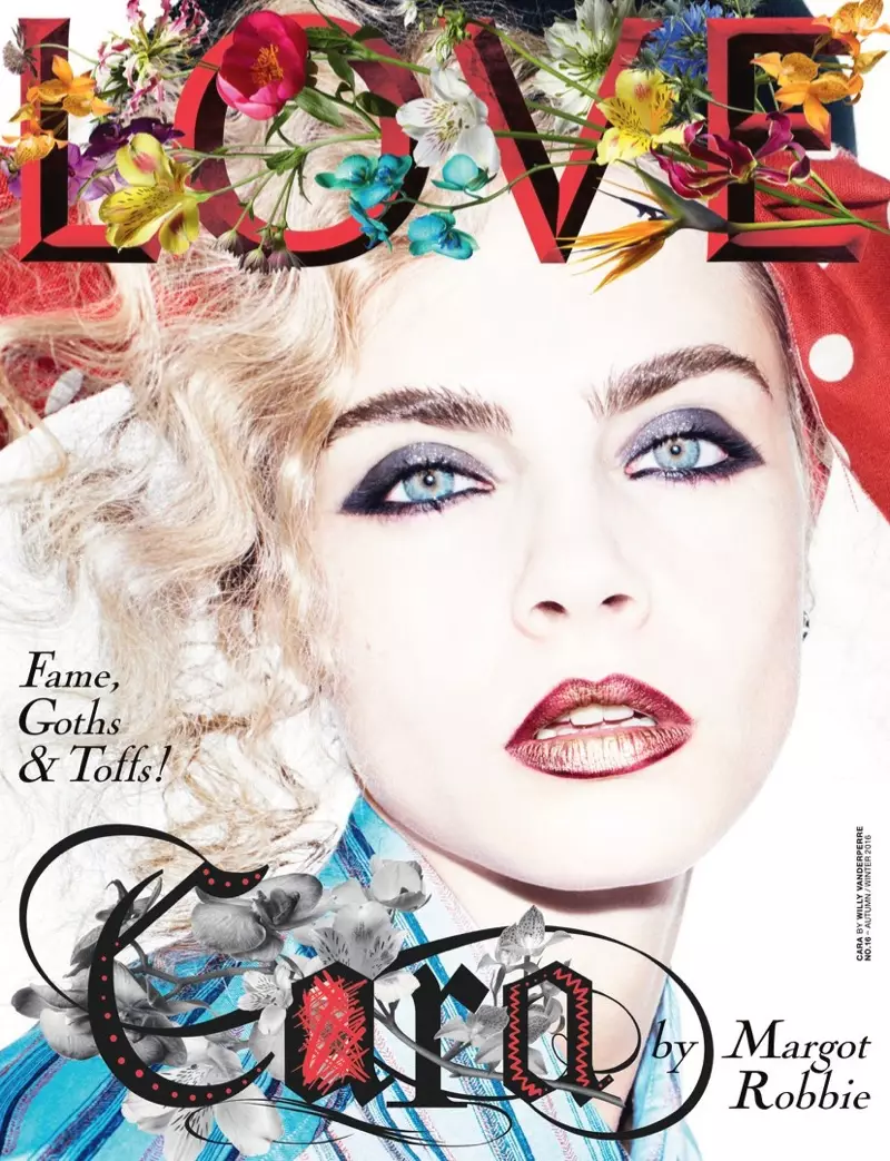 Cara Delevingne sa LOVE Magazine Fall/Winter 2016 Cover