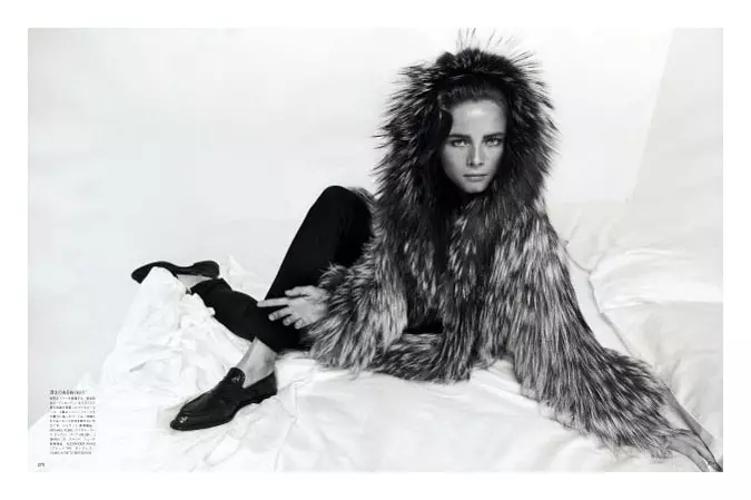 Anna de Rijk av Inez & Vinoodh för Vogue Nippon november 2010