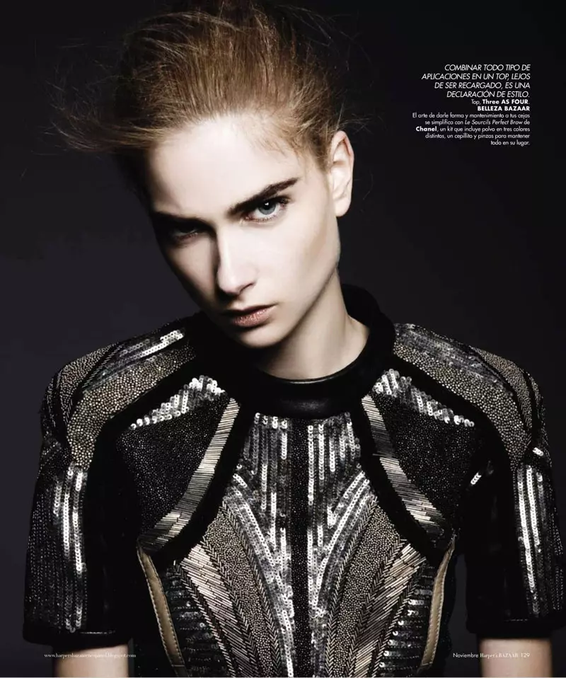 Bo Don de Alexander Neumann para Harper's Bazaar México Noviembre 2010