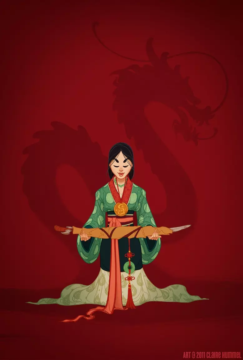 Mulan (Wei dinastia, Mendebaldeko Han dinastia eta Ming dinastiaren eraginak) Argazkia: Claire Hummel