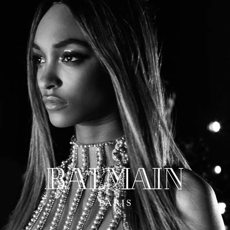 Джурдан Дан здымае буйным планам для асенне-зімовай кампаніі Balmain 2016 года