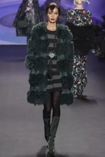 Anna Sui Fall / igba otutu 2014 | New York Fashion Osu