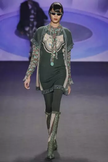 Anna Sui tiba / mangsa 2014 | New York Fashion Week