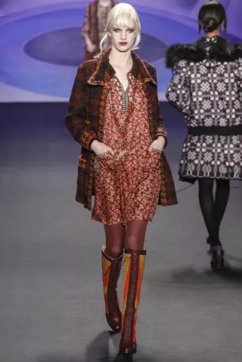 Anna Sui Automne/Hiver 2014 | Semaine de la mode new-yorkaise