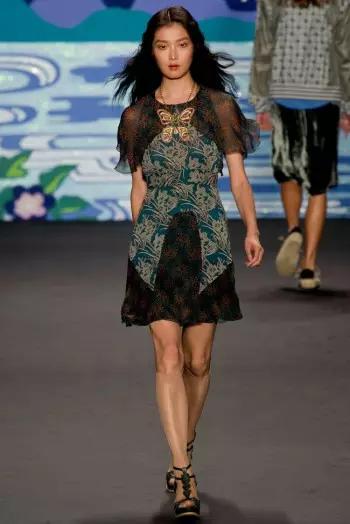 Anna Sui Spring 2014 | Todobaadka Fashion-ka ee New York