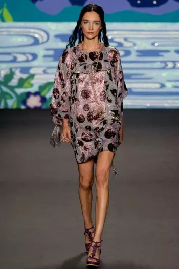 Anna Sui Primavera 2014 | Semana de Moda de Nova York