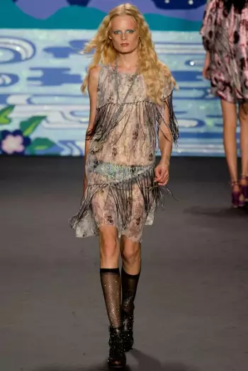 Anna Sui 2014. tavasz | New York-i divathét