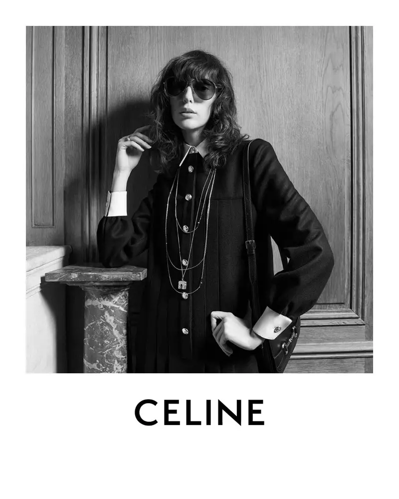 Karo Laczkowska fronts Celine winter kwiyamamaza