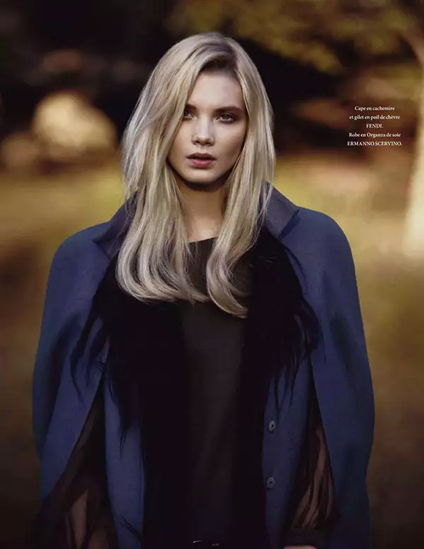 Daria Zhemkova eftir Trent McGinn fyrir L'Officiel