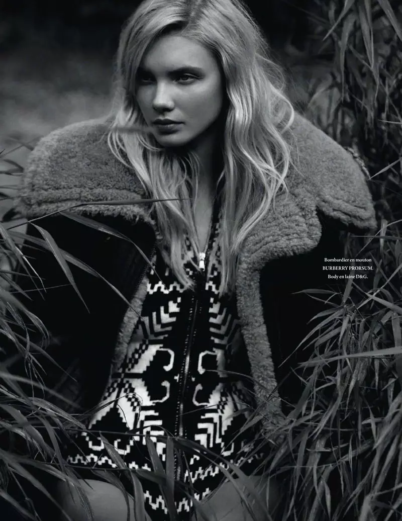 UDaria Zhemkova nguTrent McGinn we-L'Officiel