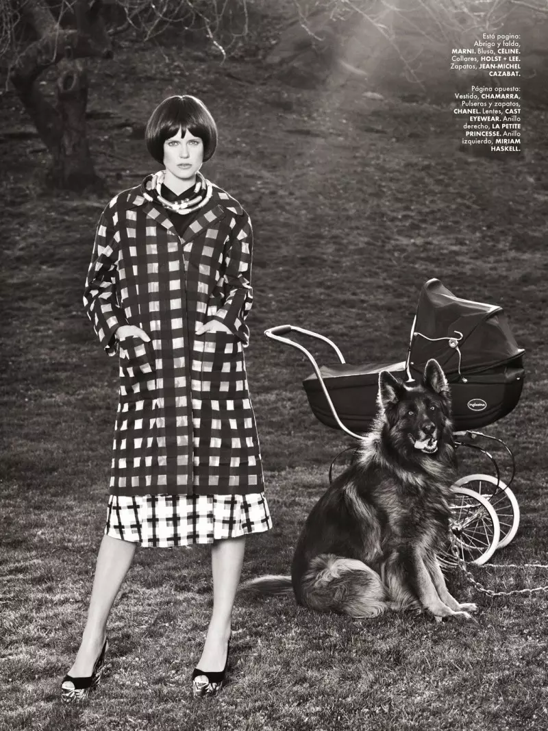 Yossi Michaeli fanger Housewife Chic for Elle Mexico mai 2013