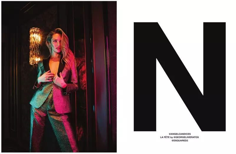 Candice Swanepoel Smolders for the Pages of Numero Russia