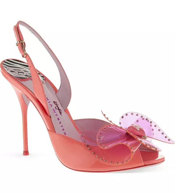 Sophie Webster x Barbie Fata Sandals akwai akan £450.00