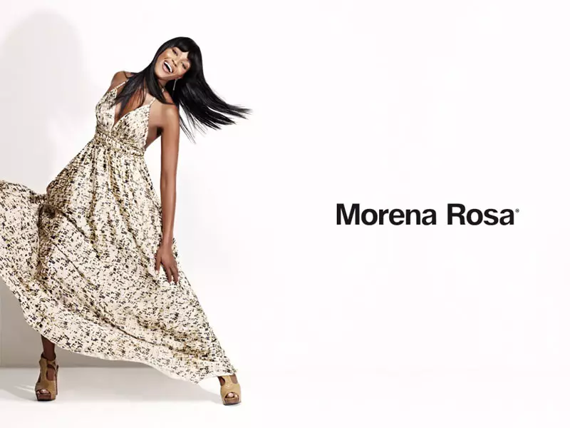 ნაომი კემპბელი Morena Rosa 2011 წლის გაზაფხულის კამპანიისთვის