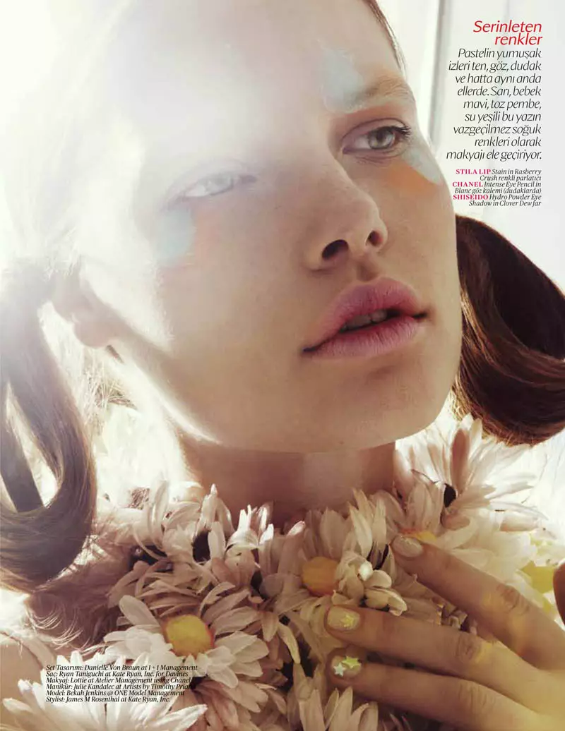 Bekah Jenkins ni Jamie Nelson para sa Vogue Turkey Hunyo 2011