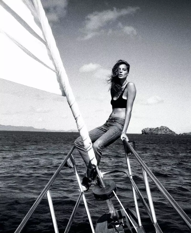 Daria Werbowy ni Cass Bird para sa T Magazine Travel