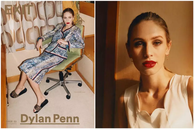 Dylan Penn Exit Magazine İlkbahar 2016 Fotoğraf Çekimi