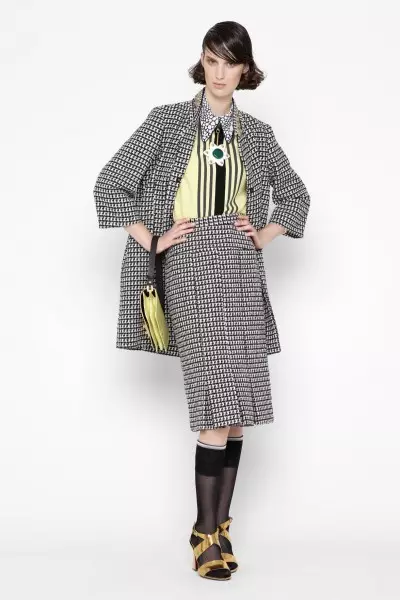 A colección Marni's Resort 2013 presenta restricción feminina