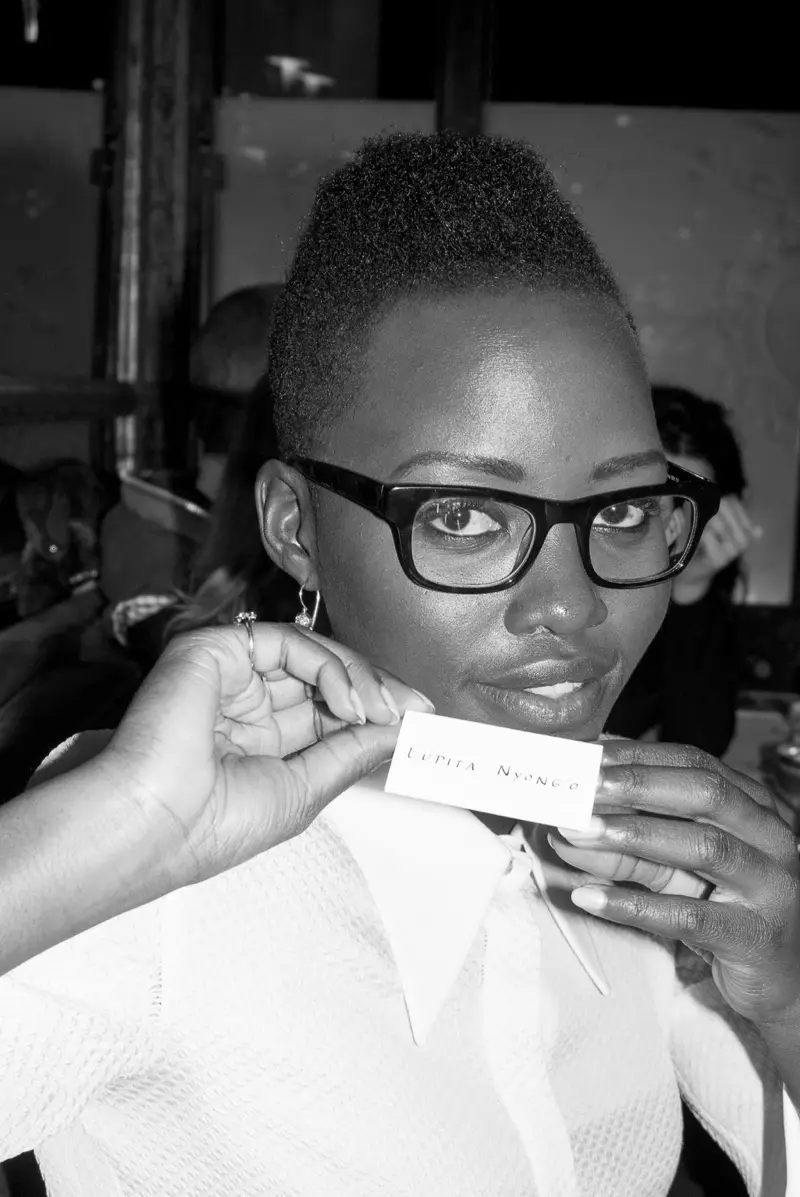 Lupita Nyong'o, Elle Fanning + More at Miu Miu Show by Terry Richardson