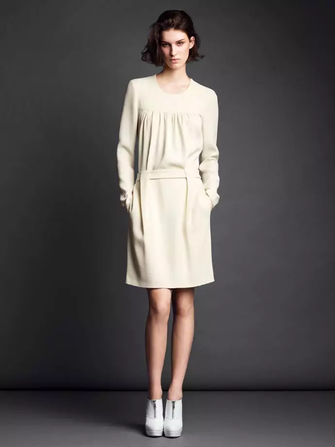 Marte Mei Van Haaster voor Strenesse Gabriele Strehle Fall 2012 Collection