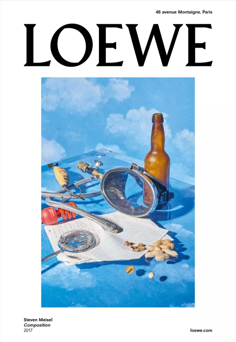 Uma imagem da campanha de outono de 2017 da Loewe