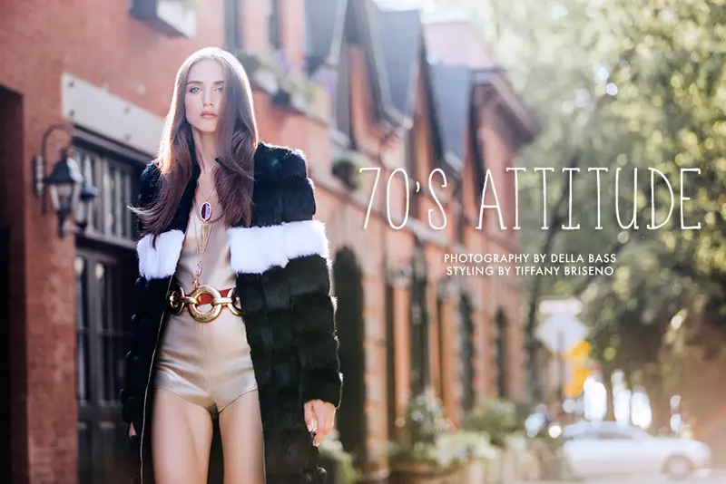 Fur Coat Franziska Fox, Gold Romper Georgine, Belt DVF