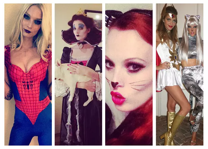 Halloween မော်ဒယ် Instagrams နှင့် Alessandra Ambrosio၊ Ana Beatriz Barros | စာမျက်နှာ ၄