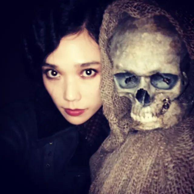 Tao Okamoto tau txais spooky ntawm lub teeb ntawm Hannibal