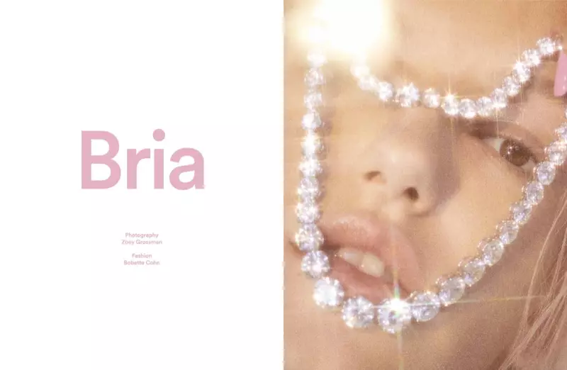 Bria Vinaite spelar huvudrollen i Exit Magazine höst-vinter 2018 nummer