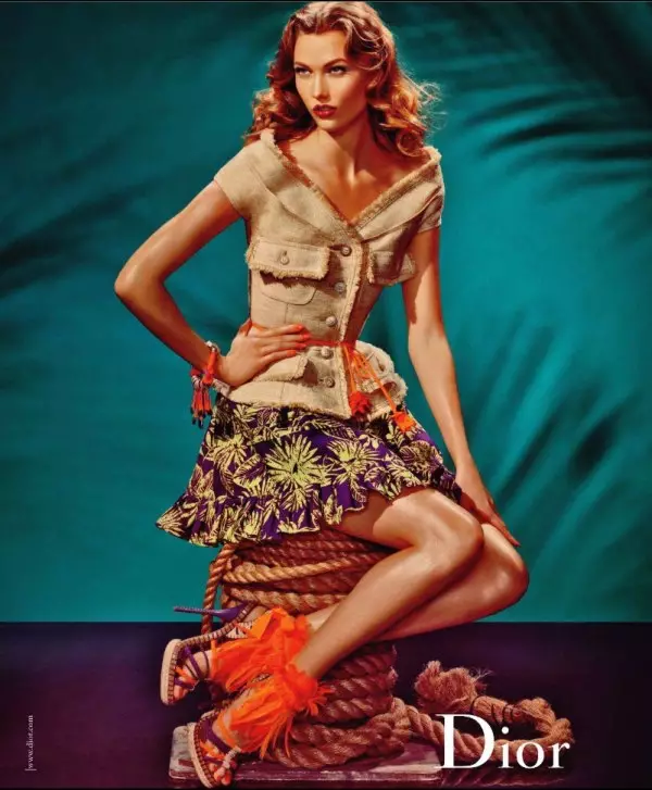 Dior Spring 2011 Kampanye | Karlie Kloss ku Steven Meisel